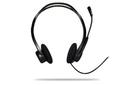 Logitech 960 USB Headset (PC/Mac) with Noise-Canceling Mic in Black