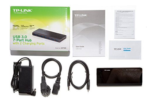 TP-Link UH720 Interface Hub USB 3.2 Gen 1 (3.1 Gen 1) Micro-B 5000 Mbi ...
