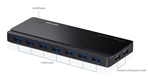 TP-Link UH720 Interface Hub USB 3.2 Gen 1 (3.1 Gen 1) Micro-B 5000 Mbi