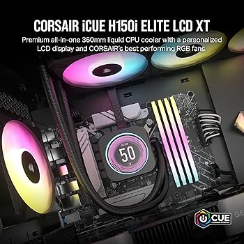 Cooler Corsair iCUE H150i ELITE LCD XT Display