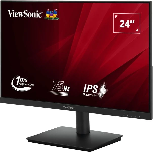 VIEWSONIC Monitor LED 24"  FHD HDMI VGA Black