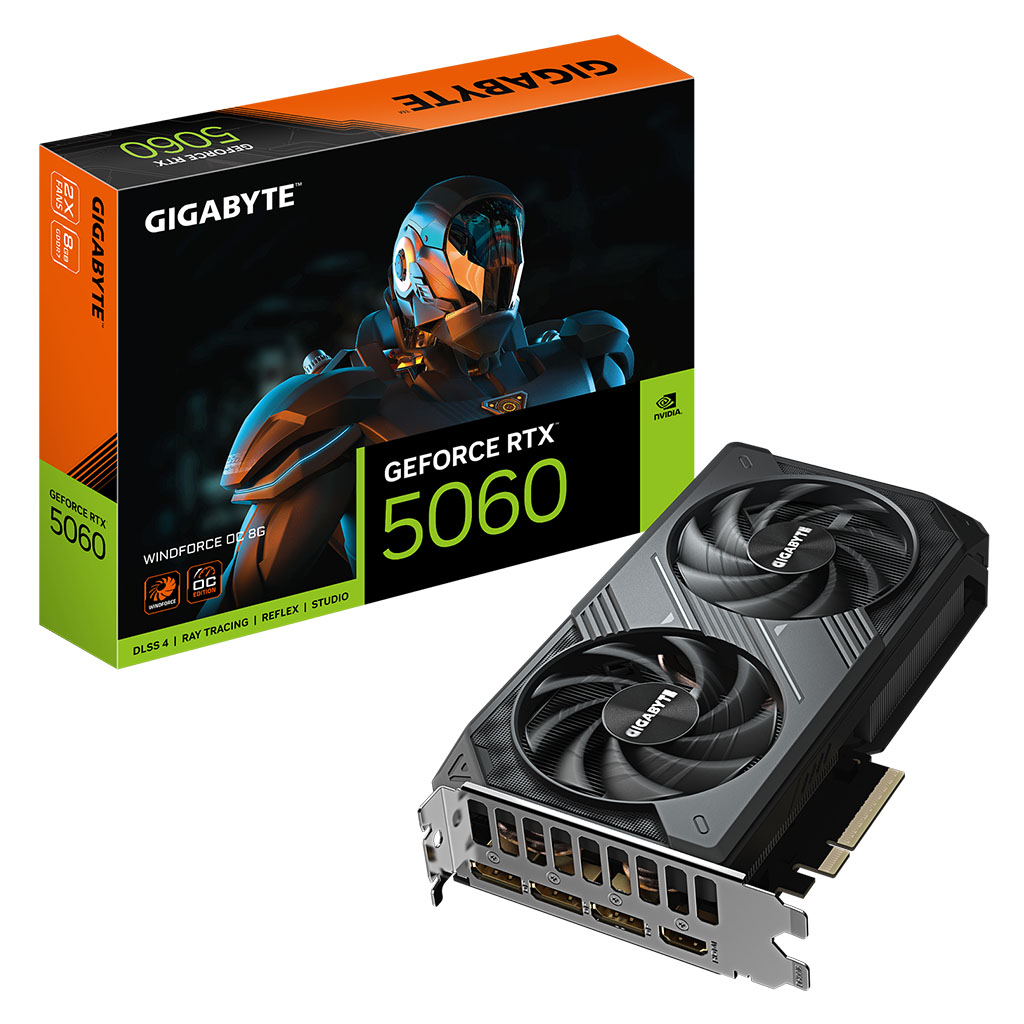 Gaming Desktop NightBlade - Core i5｜16GB DDR5 RGB RAM｜1TB SSD｜GPU RTX 5060 8GB｜Windows 11