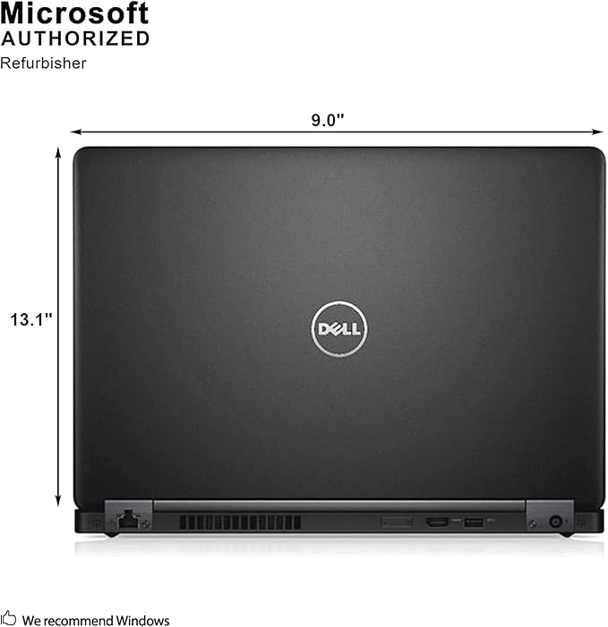 Dell Latitude E5480 - Core i5-6th Gen｜8GB RAM｜256GB SSD｜14.1" Screen｜Windows 10 Pro｜Refurbished