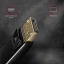 AXAGON RVD-HI14C2 DisplayPort to HDMI 1.4 Cable 1.8m 4K30Hz