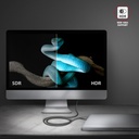 AXAGON RVC-HI2MC USB-C Zu HDMI 2.0 Adapter 4K/60Hz Aluminum - 1.8...