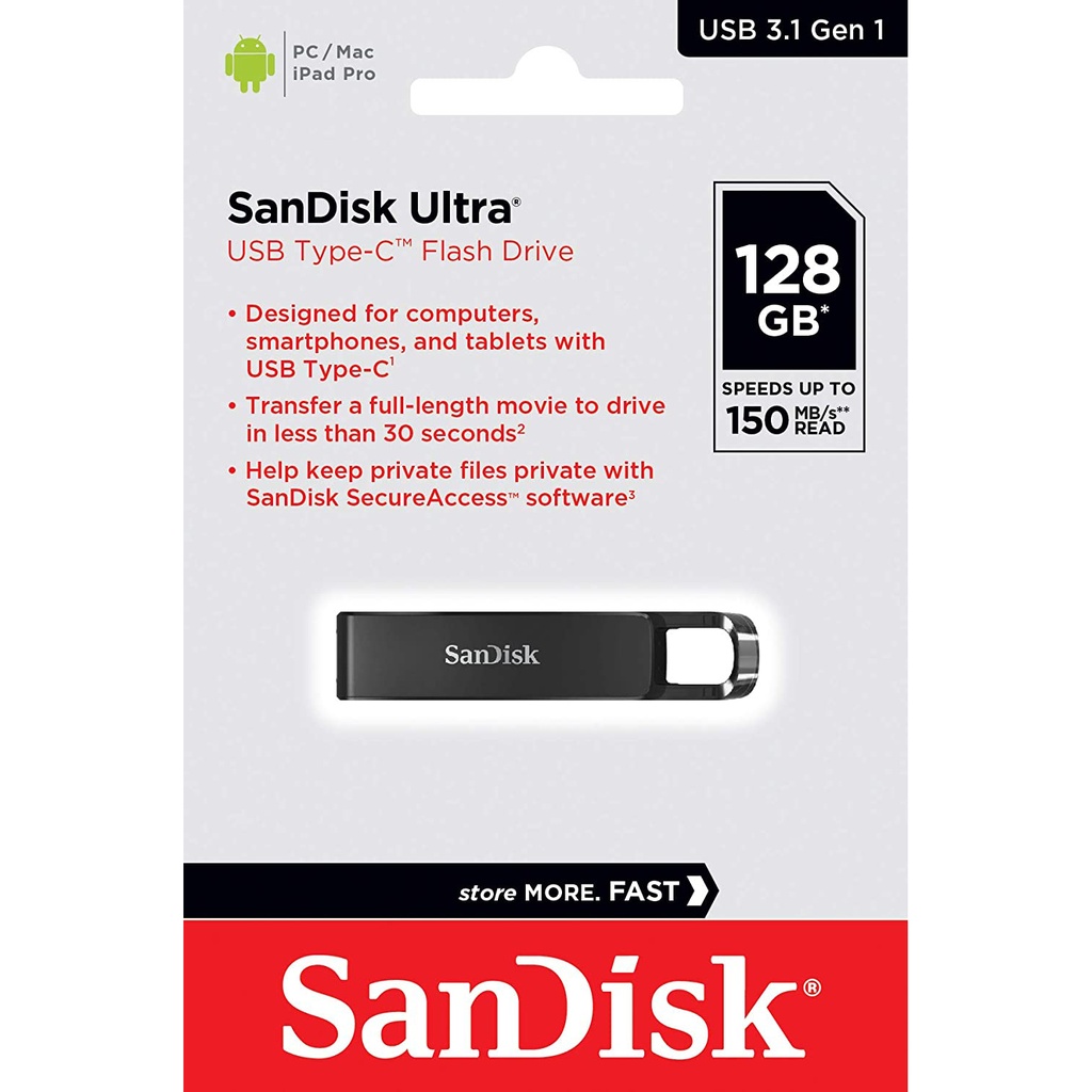SanDisk 128GB ULTRA USB Type-C - SDCZ460-128G-G46