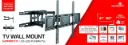 Superior Full Motion Extra Slim TV Wall Bracket - 37" to 80"｜Max 40Kg｜Vesa 600 x 400mm