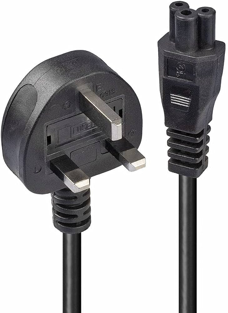 Clover Power Cable 13 AMPS to IEC C5 1.5M