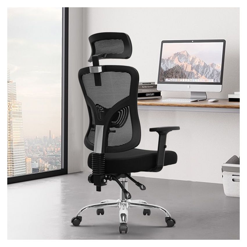 Free Product - Office Chair - Ergonomic Mesh Adj. Ht. D78