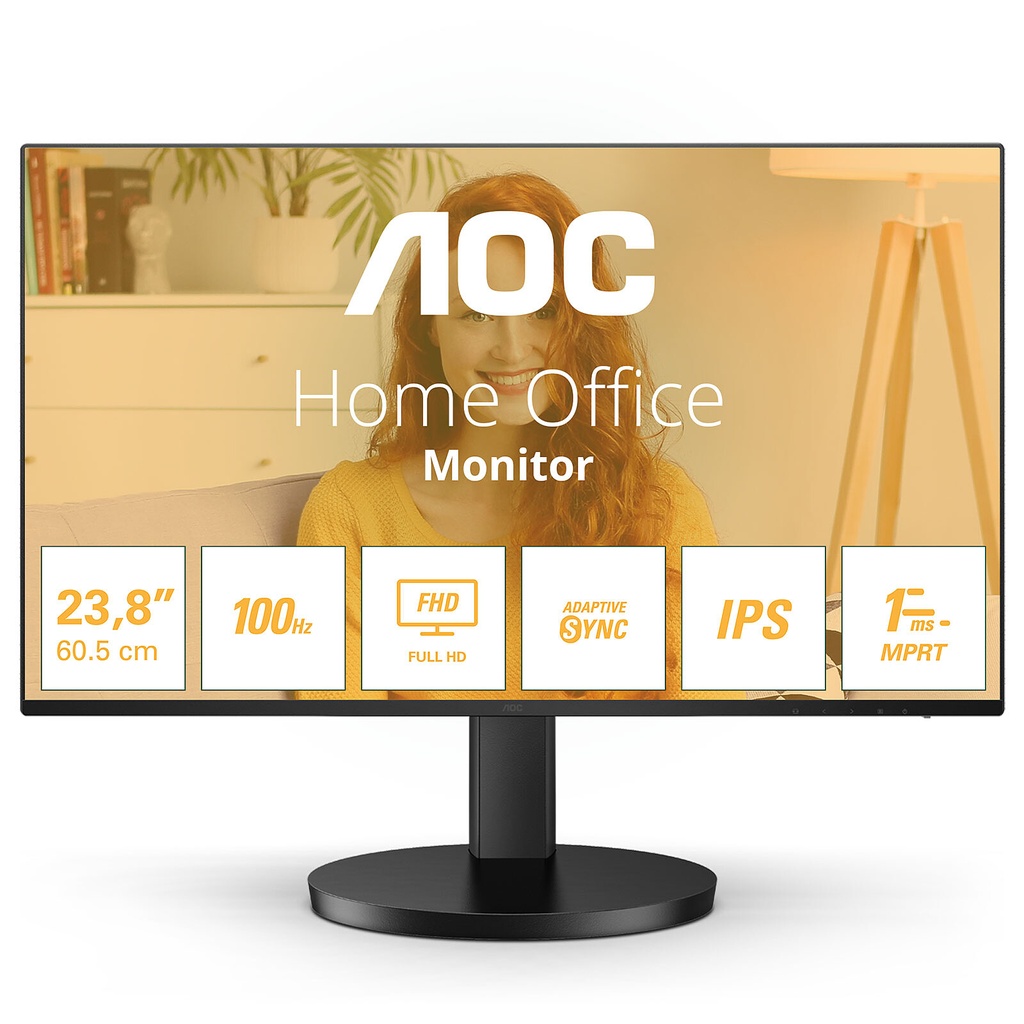 AOC 24B3HA2 Monitor 23.8" LED｜HDMI｜VGA