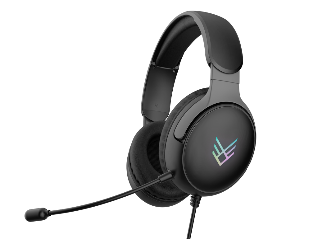 Audeeo Vanguard Active Precision Wired Gaming Headphones - Black