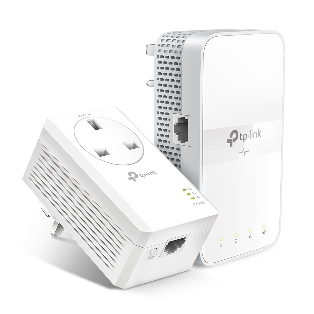 TP-Link TL-WPA7617KIT Gigabit Passthrough Powerline ac Wi-Fi Kit