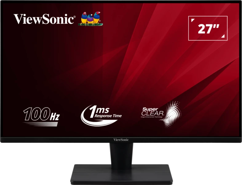 VIEWSONIC Monitor LED 27" FHD HDMI VGA Black