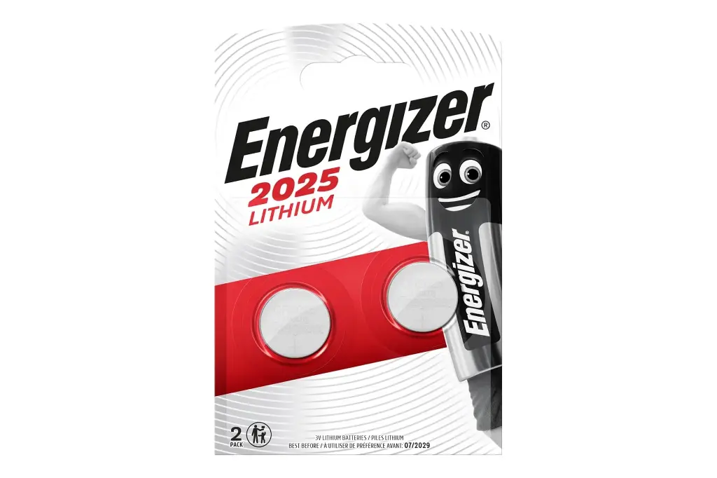 CR2025 Lithium Battery (2-Pack)