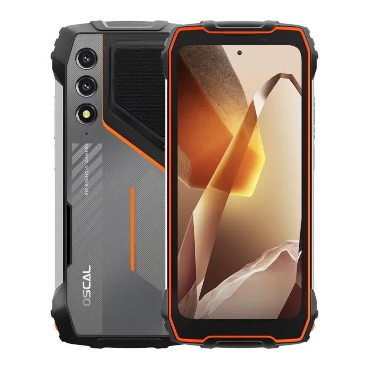 Oscal Pilot 1 Smart Robust Phone 6GB + 256GB, Black
