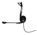 Logitech 960 USB Headset (PC/Mac) with Noise-Canceling Mic in Black