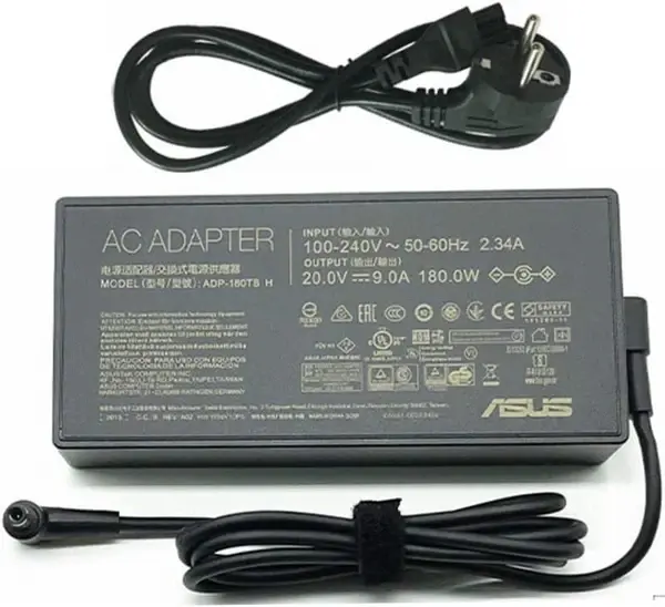 Charger for MSI Laptop 180W (20V-9A) (5.5mm x 2.5mm)