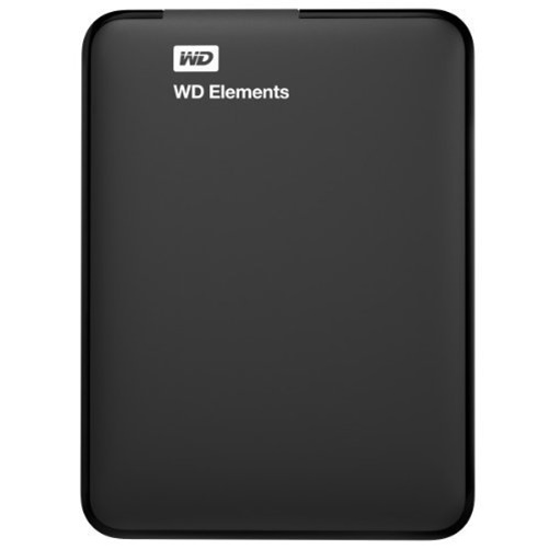 WD 4 TB Elements Portable External Hard Drive - USB 3.0 Black HDD 4TB