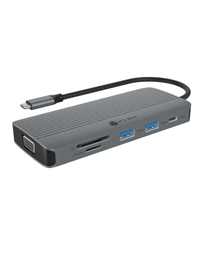 ICY BOX IB-DK4040a-CPD 10 in 1 USB-C Docking Station 