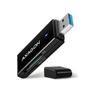 AXAGON CRE-S2N External SLIM Card Reader 2-slot SDmicroSD