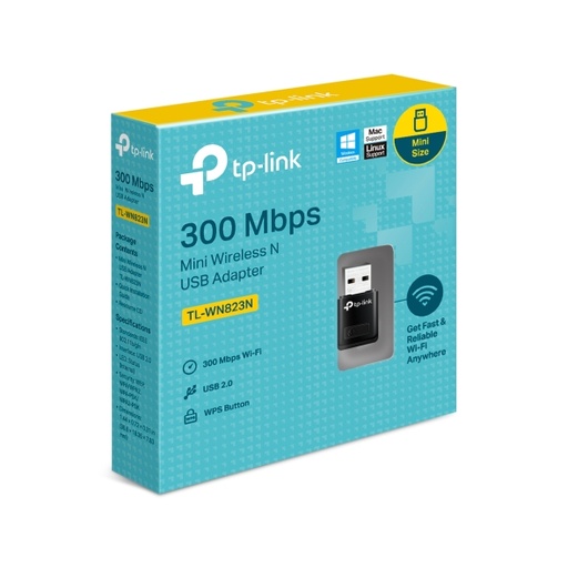 [TPL-WN823N] TP-LInk TL-WN823N 300MBPS MINI W/LESS N USB