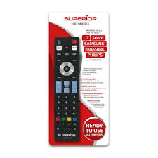 [EVA-SUP-READY5SMART] SUPERIOR Remote REPLACEMENT for SAM/LG/Sony/PHIL/PANAS