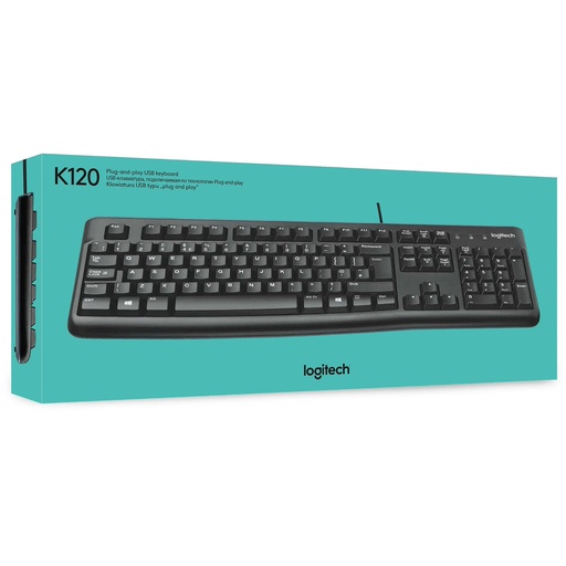 [LOGI-KBD-K120] Logitech K120 Wired Keyboard for Business (English)