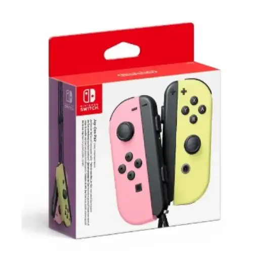[NIN-JOYCON-PK-YL] Nintendo Switch Joy Con Pink + Yellow