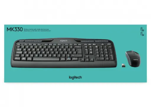 [LOG-MK330] Logitech MK330 Wireless Keyboard & Mouse US Layout