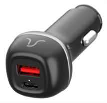 [SL-CAR2AC01] Schaub Lorenz Dual Port USB-A+C Car Charger  PD30W + QC 18W (48W Max) 