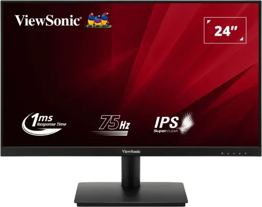 [VA240-H-2] VIEWSONIC Monitor LED 24"  FHD HDMI VGA Black