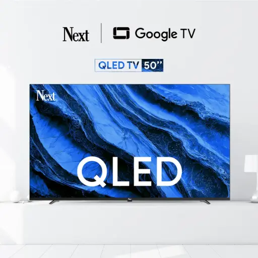 [YE-50GFSG8] Next 50″ QLED UHD 4K Google Android Tv
