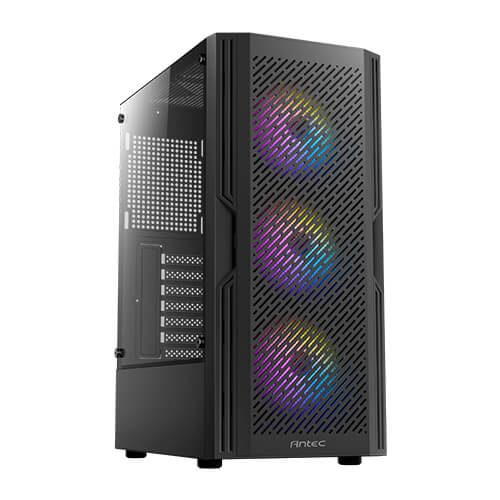 Gaming Desktop NightBlade - Core i5｜16GB DDR5 RGB RAM｜1TB SSD｜GPU RTX 5060 8GB｜Windows 11