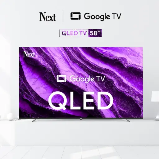[YE-58GFSG8] Next 58" QLED UHD 4K Google Android Tv