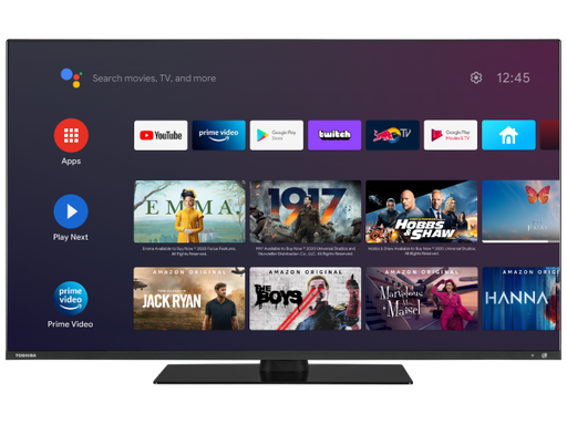 [43QA2363DG] Toshiba 43" Android Quantum Dot Colour UHD TV - 43QA2363DG